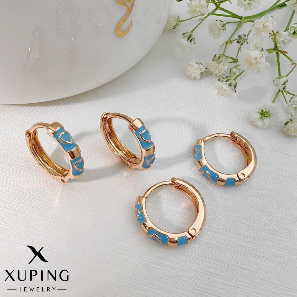 گوشواره میناکاری ژوپینگ کد 1974 - خرید آنلاین از گالری آداس